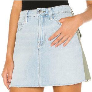 FRAME Le Mini Skirt Cargo Mix in Canteburry